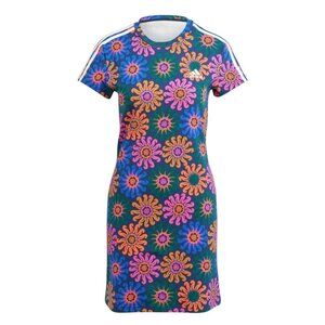 Women's adidas x FARM Rio Slim Dress (IM2392) Size M NEW WITH TAGS